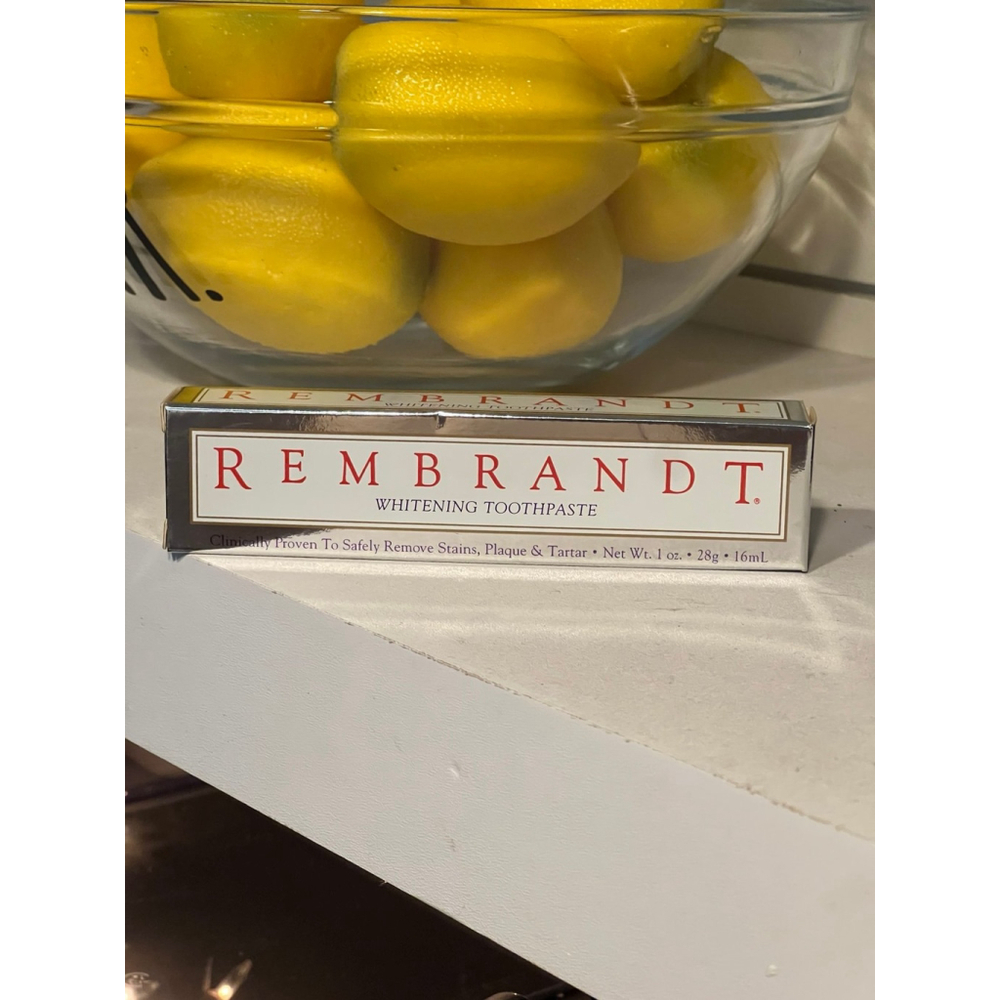 Sealed Vintage 1991 Rembrandt Whitening Toothpaste Use For Props Staging 1oz